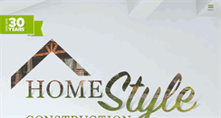 Desktop Screenshot of homestyleconstruction.ca